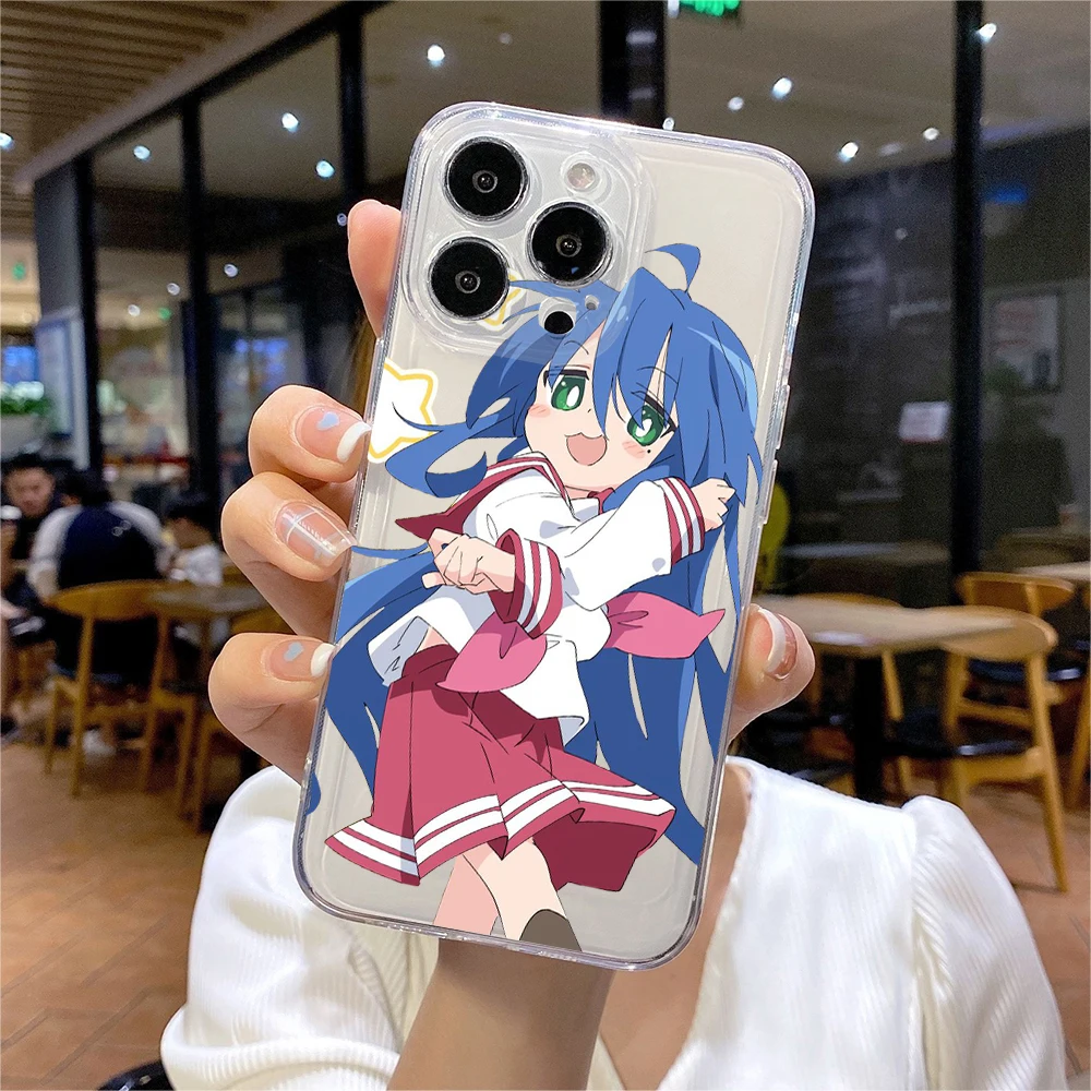 Kawaii Anime Lucky Stars Soft TPU Phone Case