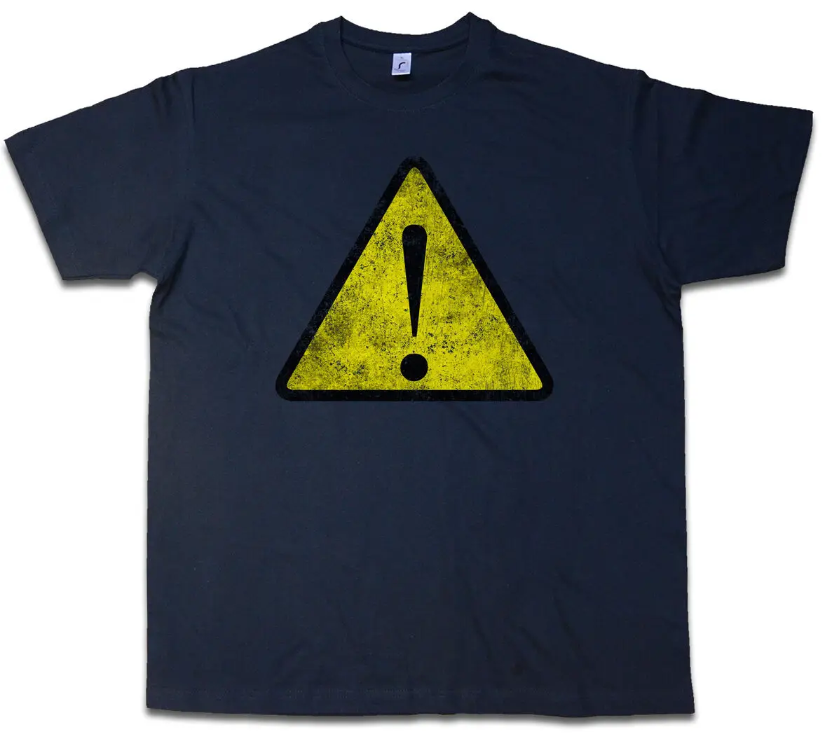 Segnale Di Avvertimento Maglietta Simbolo Logo Insignia Usa Attenzione Pericolo Rischio Biologico