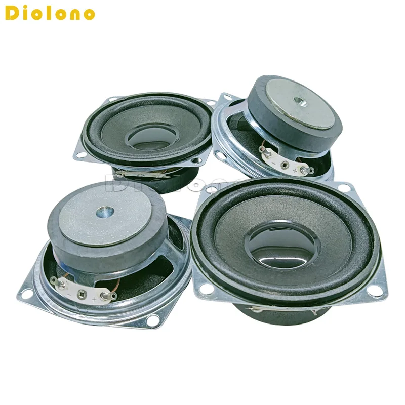 4 Ohm 3W 66MM 2.5 Inch Square Speaker 45MM External Magnetic Foam Edge Height 29MM diy Speaker