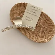  Hair Claw Clip Large Metal Hair Accessories Crab Clamp Big Pearl Women Hairgrip 