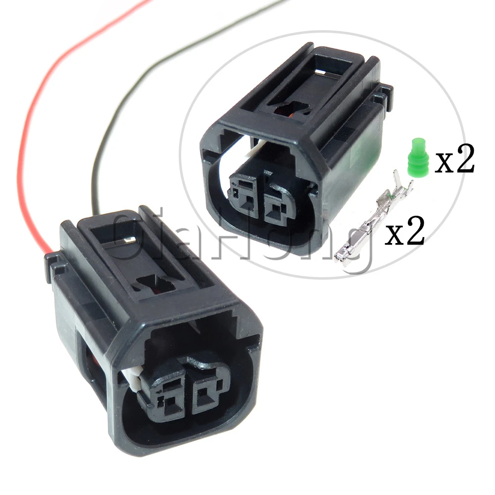 

1 Set 2 Ways 90980-12D16 Car Small Current Cable Harness Waterproof Plugs 7289-7040-30 Auto Plastic Housing Socket