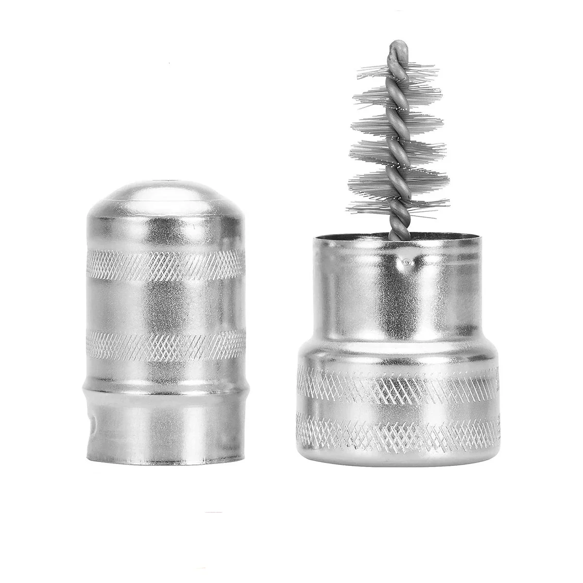 Car Vehicle Silver Battery Post Terminal Cleaner Tool Stainless Steel Brush Wheel Rims Tire Washing Brush Auto Car Care Cleaning