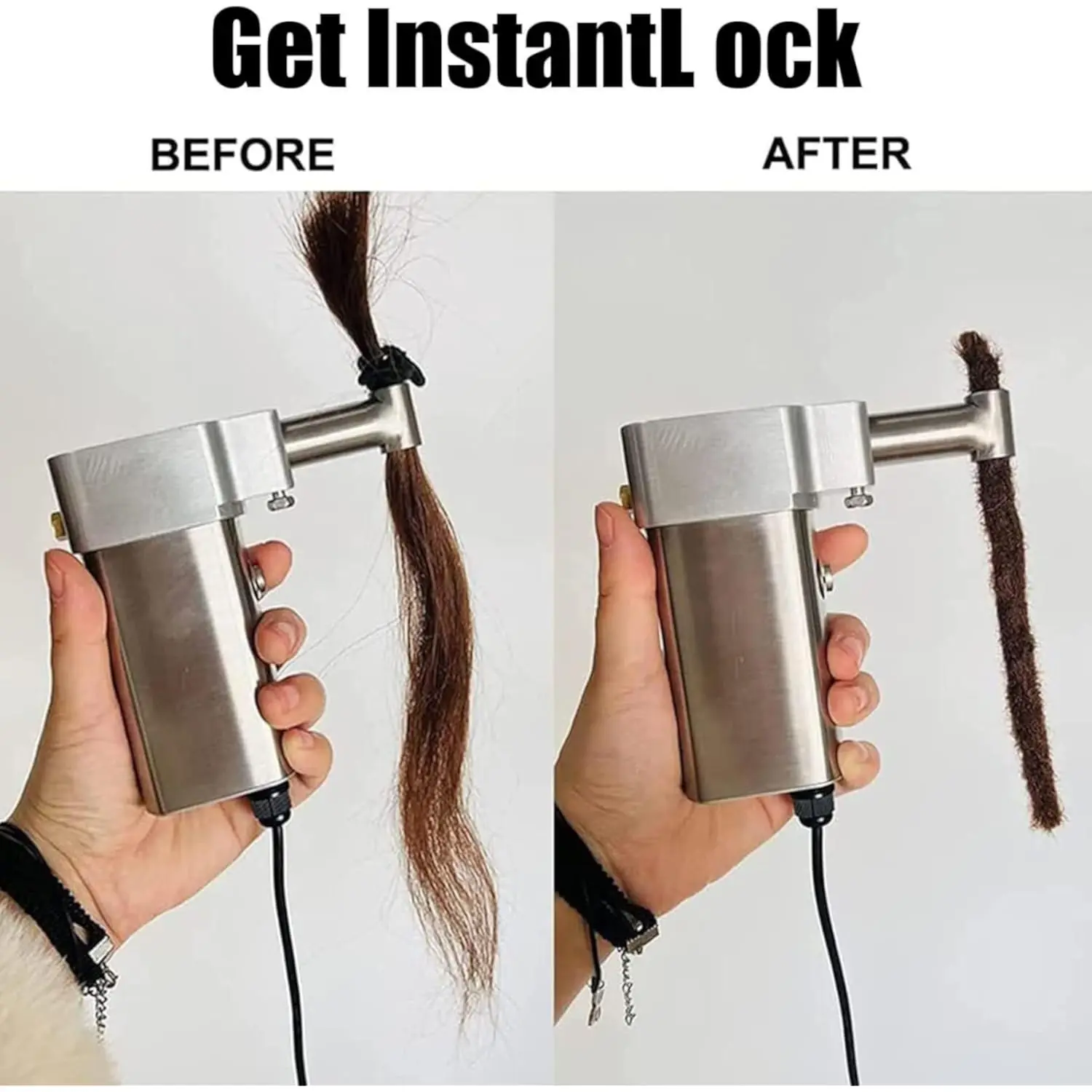 6-16mm Portable Dreadlocks Machine,Electric Dreadlock Machine Kit,Dreadlock Maker for Long Human Hair and Synthetic Hair 5