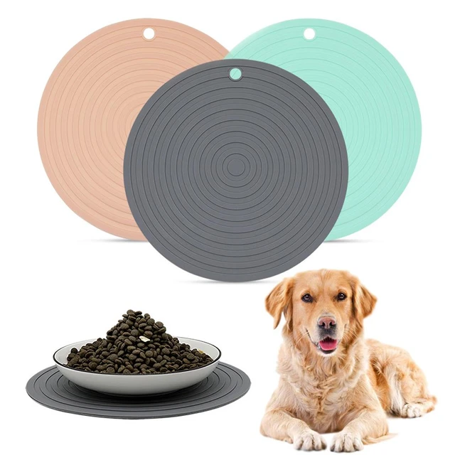 Silicone Waterproof Pet Mat Non-Stick Anti-Slip Pet Bowl Mats Placemat for  Dog Cat Portable Dog Cat Pet Feeding Mat Dog Supplies - AliExpress