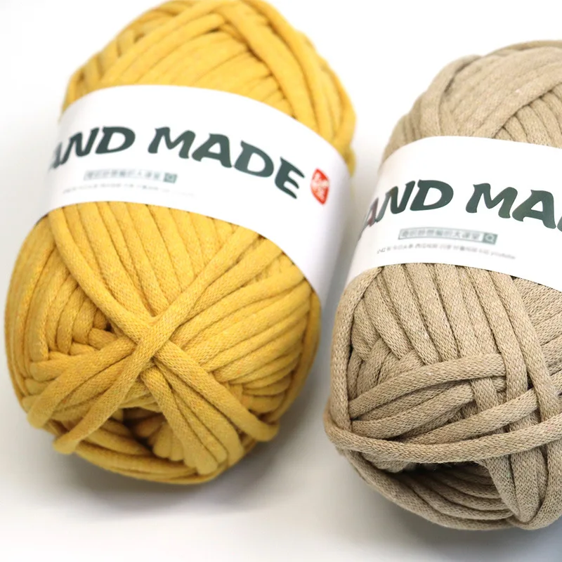 

100g Core Filling Cotton Yarn 5mm Large Ball Coarse Filling Line Genuine Cotton Yarn Crochet Bag Cushion Material Cloth Yarn