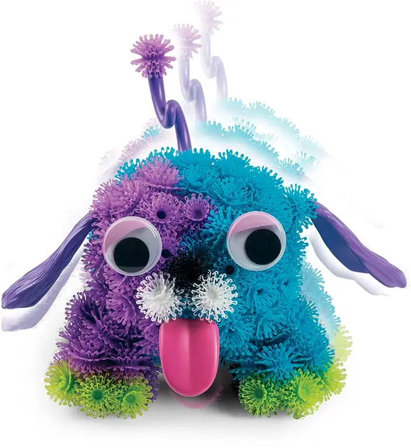 Original Bunchems Alive Toys for Children Create your own Pet Electronic dog Sticky Ball Puffy Squeeze Diy Assembling Animal Toy 2