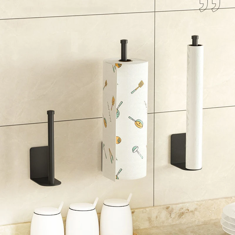 Paper towel holder toilet paper holder toilet paper rack toilet roll holder paper towel rack tissue holder kitchen roll paper accessory stainless steel bathroom tissue toilet wall mount paper holder towel accessories holders