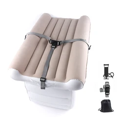 Child Airplane Mattress Inflatable Toddler Airplane Bed Baby Travel Plane Bed Portable Baby Airplane Travel Bed Air Cot