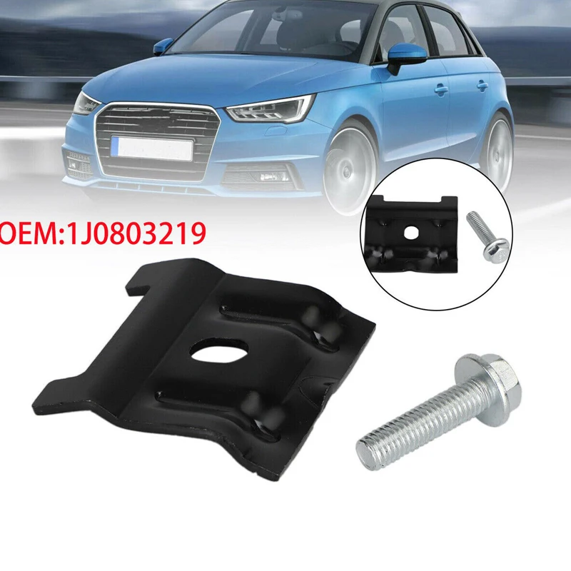 VW Fox Golf Passat Polo 홀드 다운 클램프 브래킷 1J 용 배터리 클램프 브래킷 + 볼트 0803219