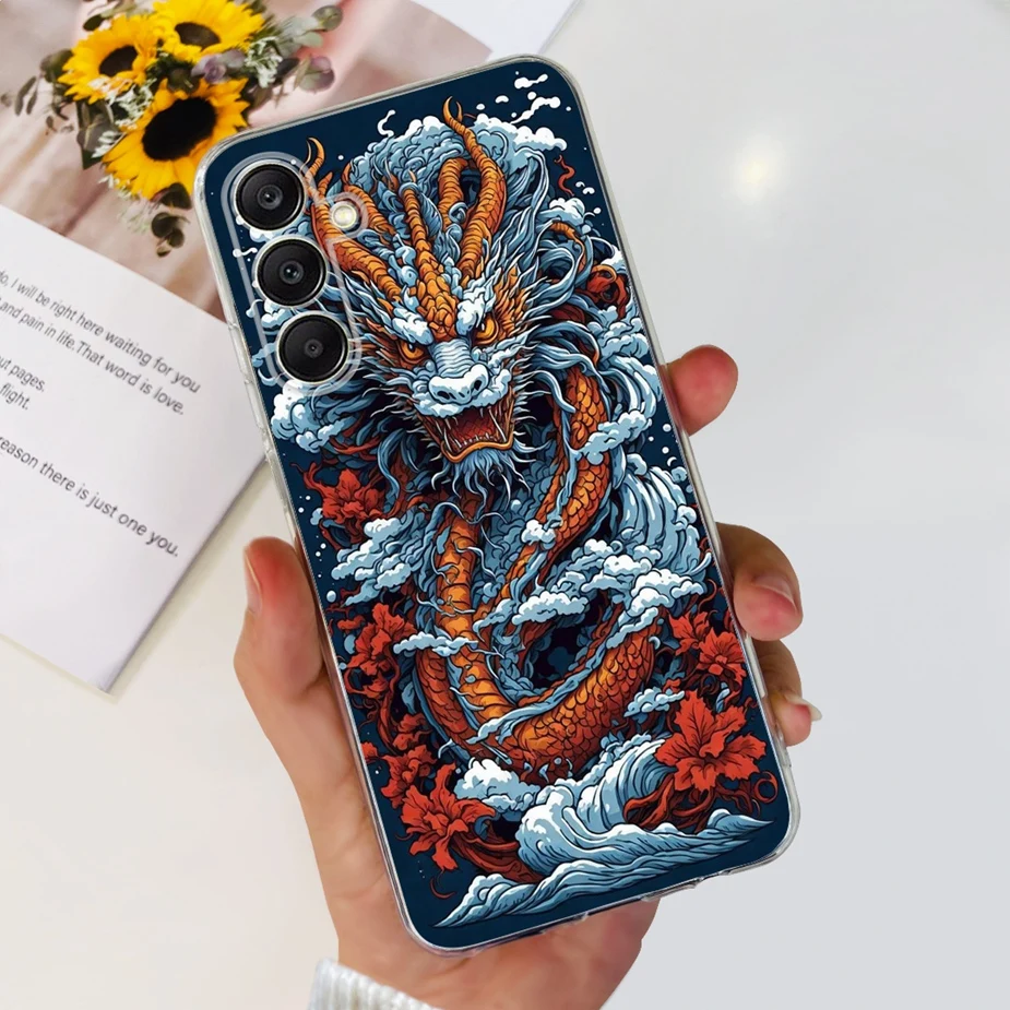 Luxury Painted Clear Silicone Case - Artistic Protective Cover