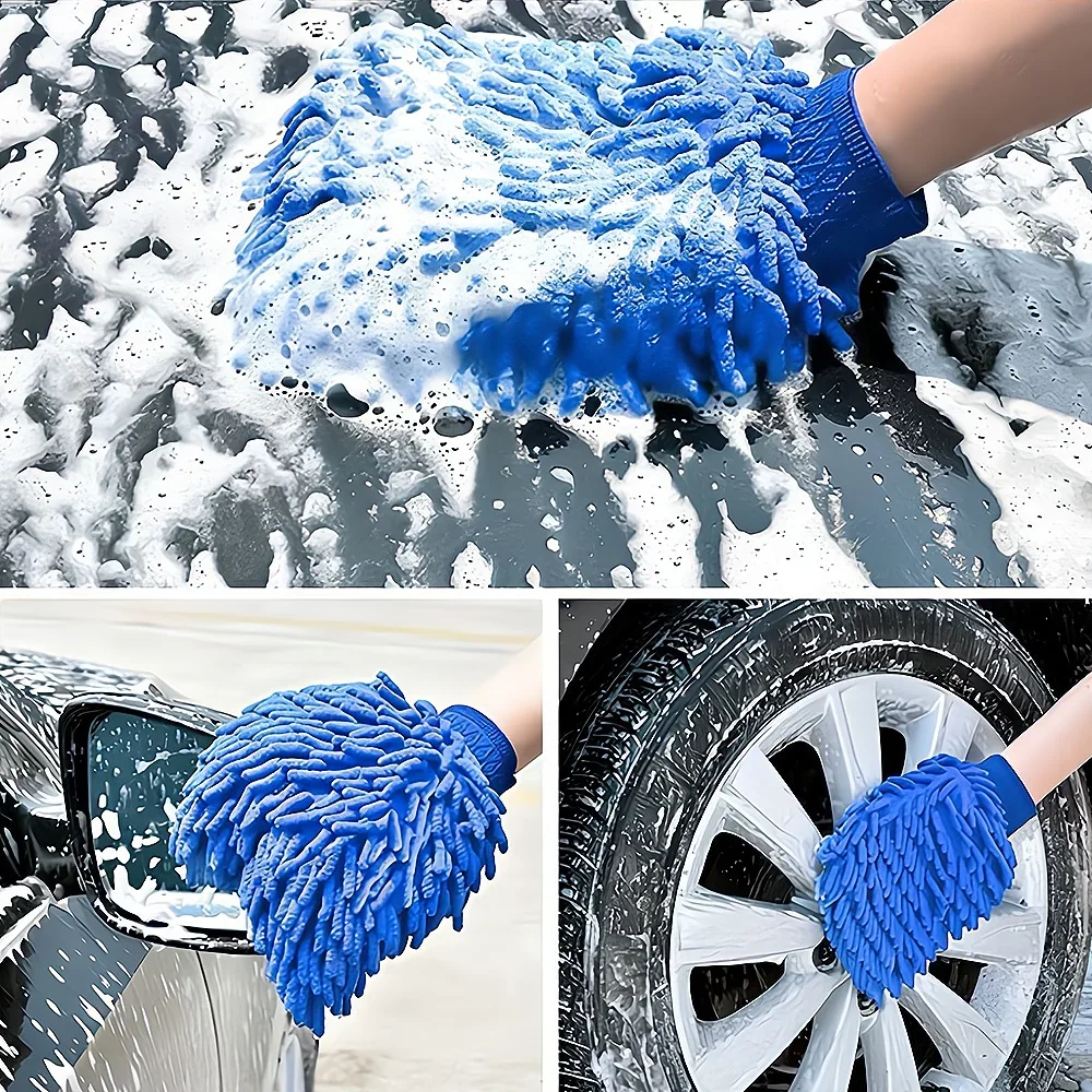 Car Washing Cleaning Glove Cloth 1X car cleaning gloves microfiber cleaning gloves microfiber washing gloves microfiber gloves