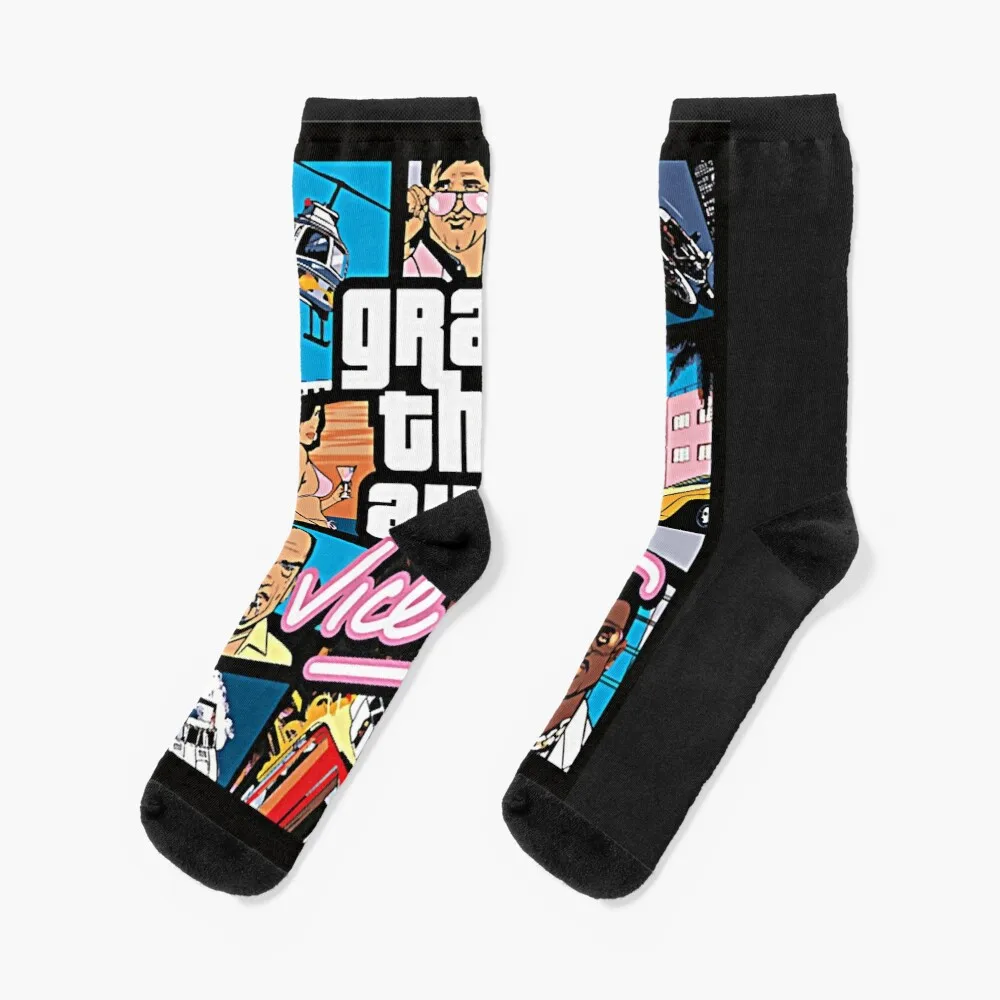 Grand Theft Auto VC Socks Winter Socks Women игра gta grand theft auto 5 v русская версия ps4