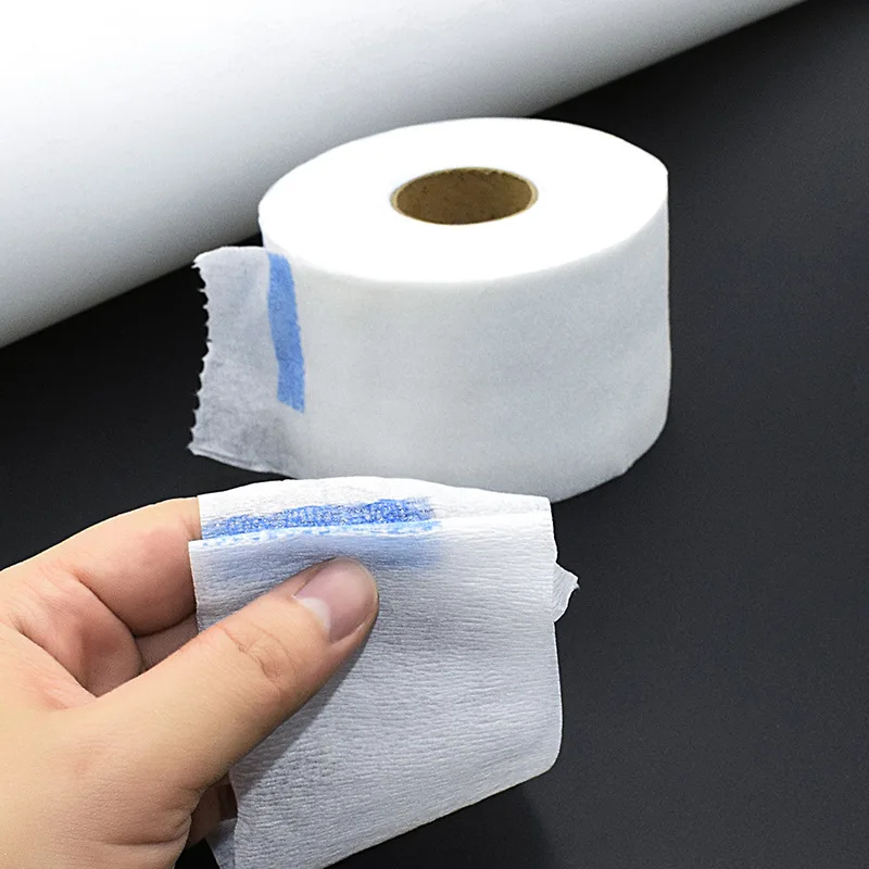 Disposable Hair Cutting Neck Paper 5/10 Rolls Adjustable Barber Dedicated Salon Hairdressing