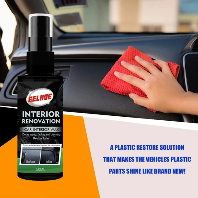 Plastic Restore Super Shine Car Interior Cleaner Non-greasy Long