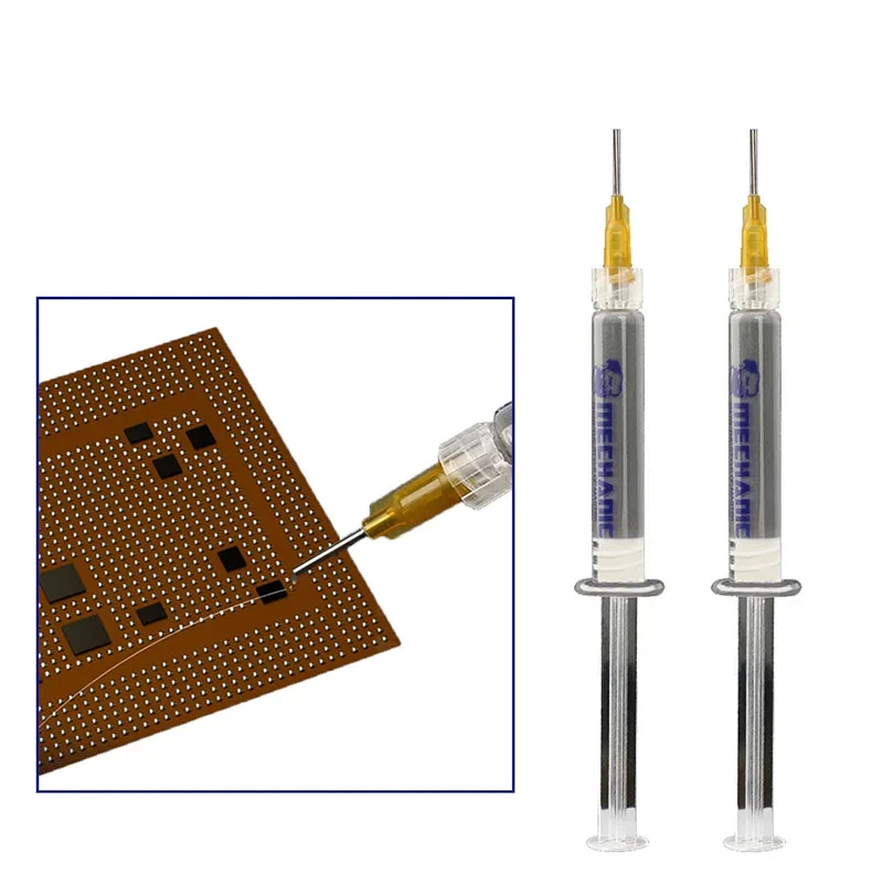 2pcs MECHANIC Ism3 Low Temperature 138℃ Ism5 Medium Temperature 183℃ Flying Line Paste Mobile Phone Repair Special Solder Paste new ppd best melting point 138 183 degrees lead free low temperature solder paste for a8 a9 a10 a11 chip special tin pulp