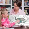 Coloring Paper Roll Drawing Toys for Children Montessori Color Filling Paper  Sticker Learning Educational Toy for Kids 2
