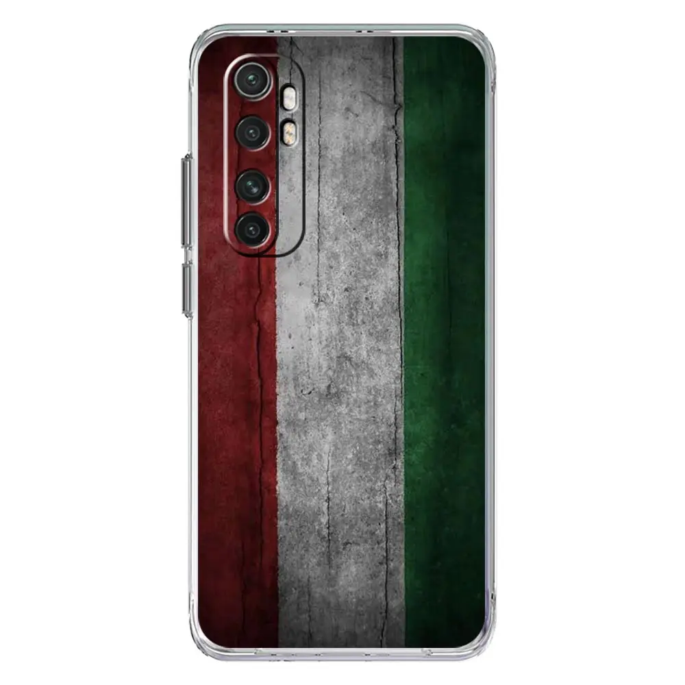 Italian Flag Clear Phone Case Cover