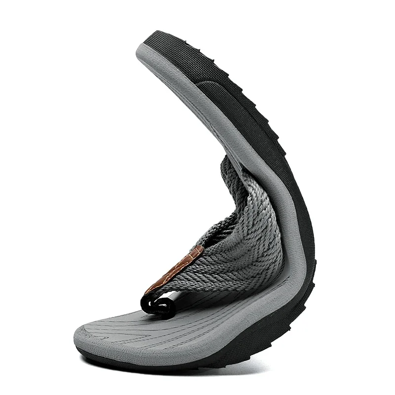 Fashion Men Flip Flops Summer Beach Flip Flops Men Casual Breathable Antiskid Beach Slippers Summer Outdoor Slippers beach sandals,summer sandals,men slippers