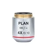 Professional 4X 10X 20X 40X 100X Infinity Plan Objective Lens 195 Achromatic Objectives for Olympus Microscope 2