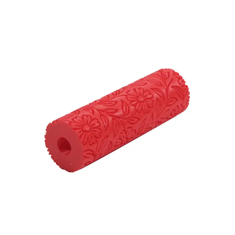 Description Picture 6 of itemPlastic Texture Rolling Pin Ceramic Pottery Art Embossed Rod Daisy Flower Pattern Mud Roll Roll Reliefs DIY Clay Craft Tool