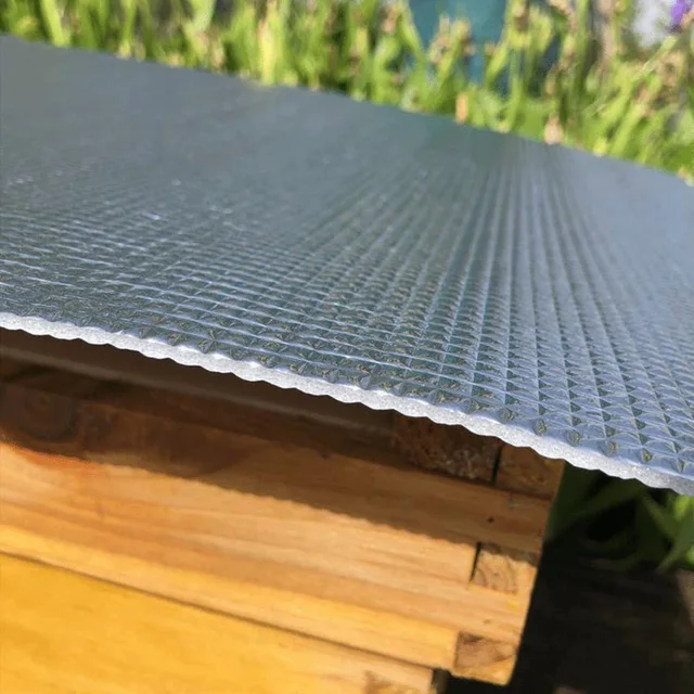 8 db Méhes Fényvisszaverő Film Hőszigetelő Borítás Fényvédő Esőkendszer Vastag Hűtő Napfény Méhész Eszköz Kellékek - Image 4