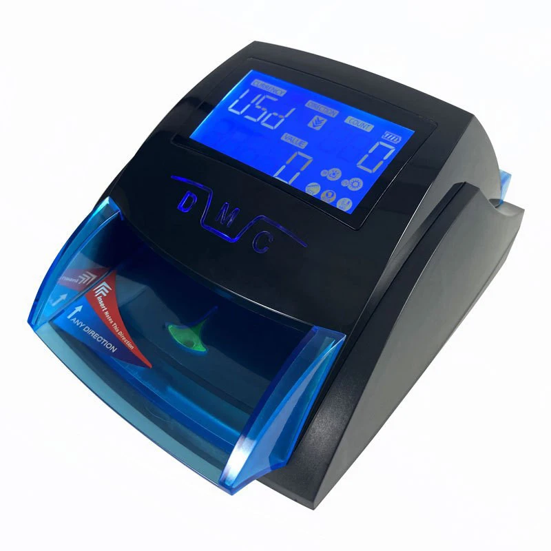 XD-520B Small Commercial Banknote Detector Portable USD Euro Banknote Detector Can Total Amount Can Bring Lithium Battery