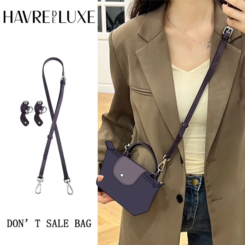 Havredeluxe Borsa Tracolla Per Longchamp Mini Borsa Tracolla Regolabile Fodera Interna Senza Punzonatura Tracolla Modificata