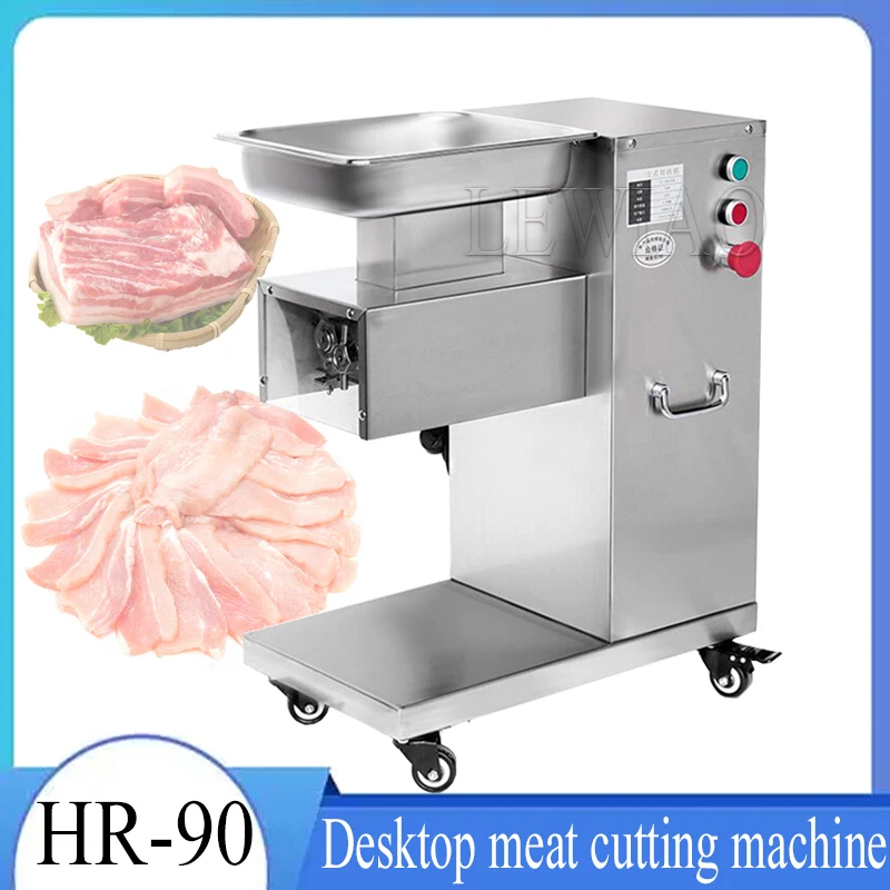 

Desktop Meat Cutter Machine Knife Set Detachable Shredded Diced Machine Commercial Kitchen Tool Meat Slicer