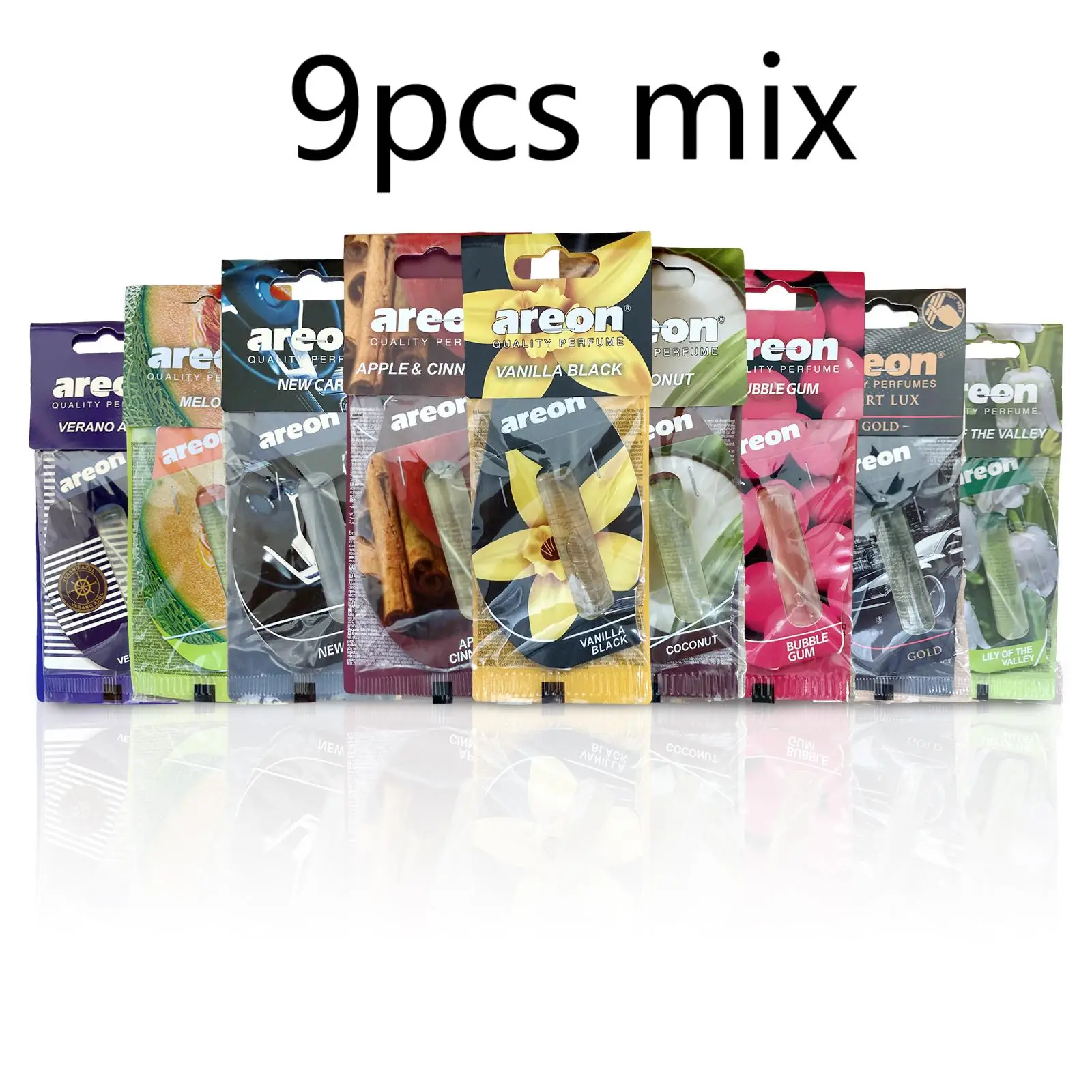 9pcs mix