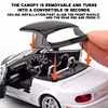1:32 Mazda MX5 MX-5 RX7 Supercar Metal Alloy Diecast Toy Car Model Collectibles Birthday Gift Sound & Light Children Toy Hobbies 5