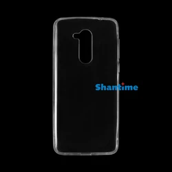 Shockproof TPU Rubber Protective Case for Alcatel 3X 2019 (Transparent)