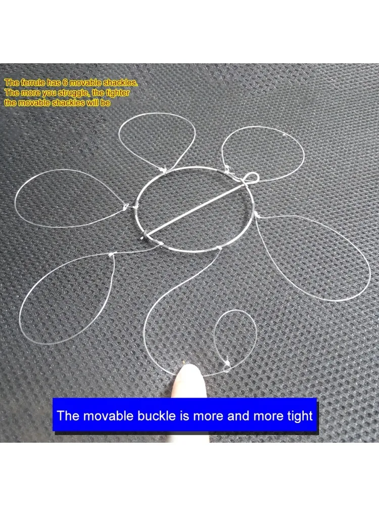 스테인레스 스틸 새우 게 캐스트 트랩, 내구성 낚시 게 태클, 6 링 새우 게 트랩 링 도구, 5 개, 10 개, 15 개, 20 개, 25 개 