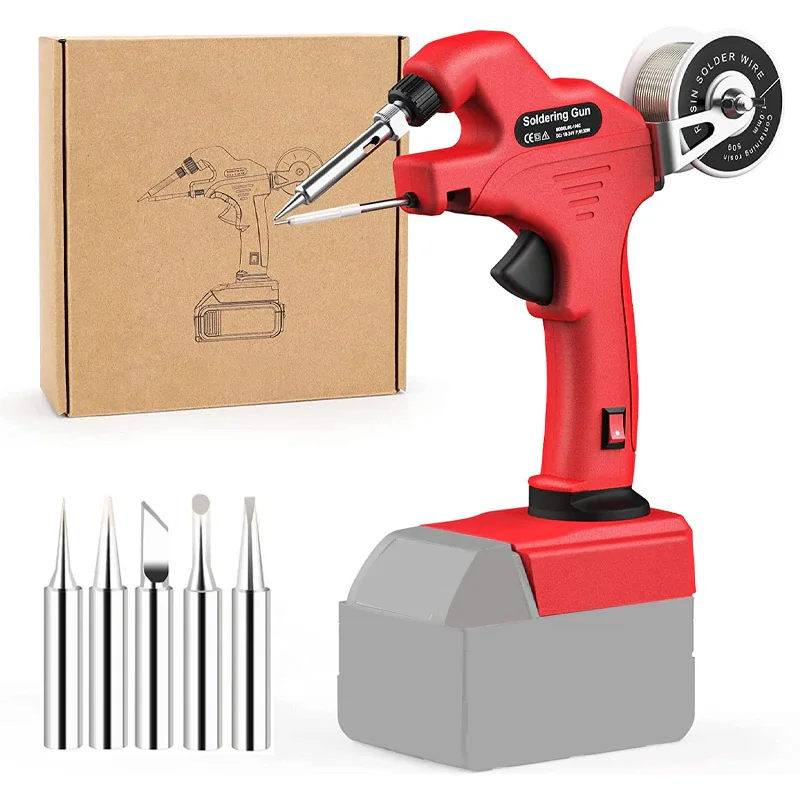 Pistola Per Saldatore A Batteria Per Batteria Agli Ioni Di Litio Milwaukee 18V Alimentazione Automatica Kit Pistola Per Saldatura A Preriscaldamento R