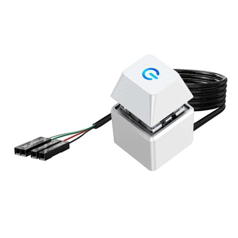 DN59 Desktop Computer Power Switching Button External Remote Start Computer Motherboards Power Button Extension Cable