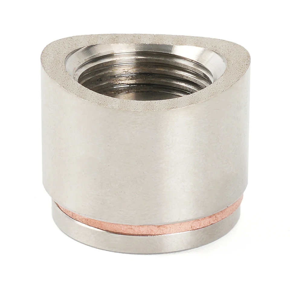 Tapon De Tuerca Para Sensor De Oxígeno O2 - Acero Inoxidable 304, Rosca M18x1.5, Diseño Escalonado Y Empotrado