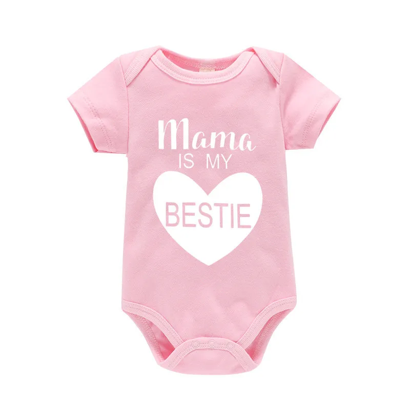 

Baby Mama Papa Bodysuit Newborn Boy Girl Outfit 0-24 Months Newborn Boy Girl Romper Kids Jumpsuits Ropa de Nino Nina