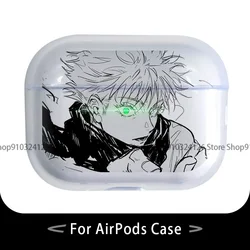 Stylish Anime Jujutsu Kaisen Gojo Satoru Earphone Protective Case - Airpods 3 (AirPods Case)