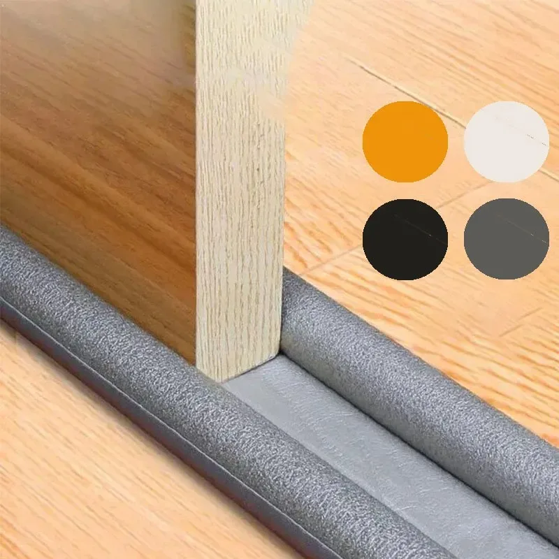 Door Gaps Cover Door Bottom Seal Strip Weather Strip Anti-Cold Gap Blocker Sealing Outdoor Odor Insect Blocker Foam