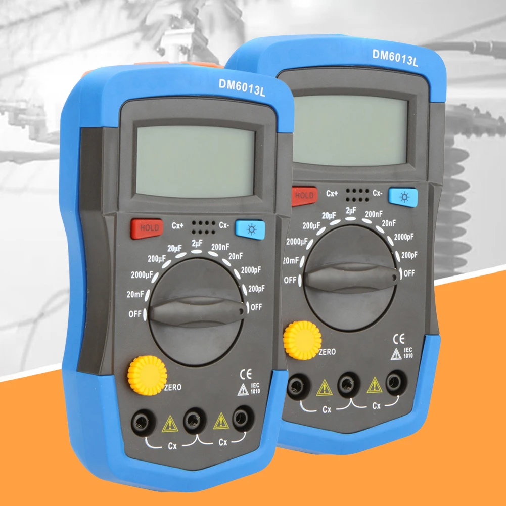 Portable Digital Capacitance Meter for Electronics Measurement