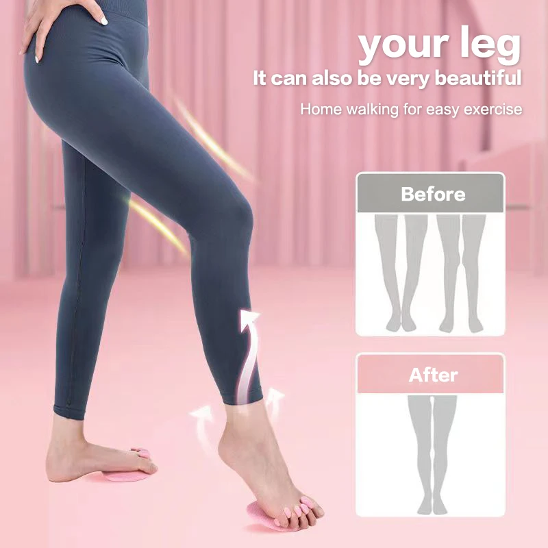 2Pcs Arch Foot Trainer Fitness Leg Toes Plantar Function Exerciser Thumb Valgus Corrector Toe Splints Buttocks Arch Trainer