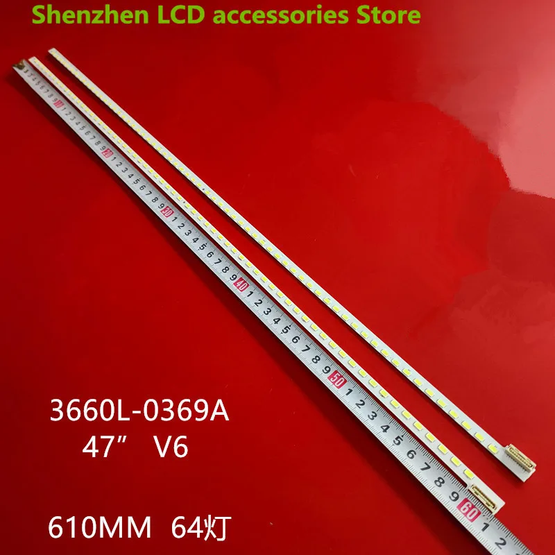 LC470EUF LED backlight strip 610MM 64LED for LG 47LW5500-CA 47LW6500 3660L-0369A