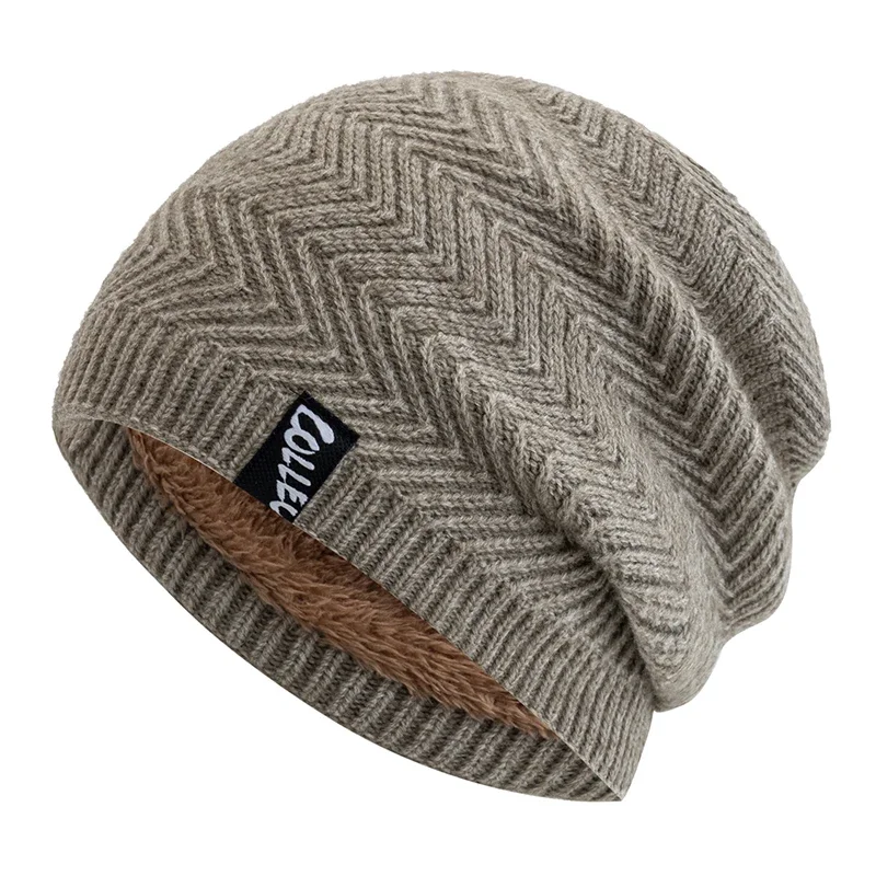 Neue Stil Unisex Warm Halten Winter Hüte Pfeil Muster Mode Männer Frauen Ski Beanie Hut Casual Decor Winter Stricken Kappe – Detail 4