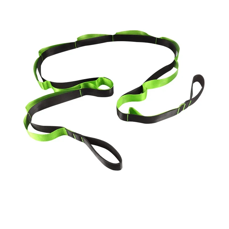 Enhanced Non-Elastic Stretch Strap for Yoga, Pilates, Dance, and Physical Therapy
