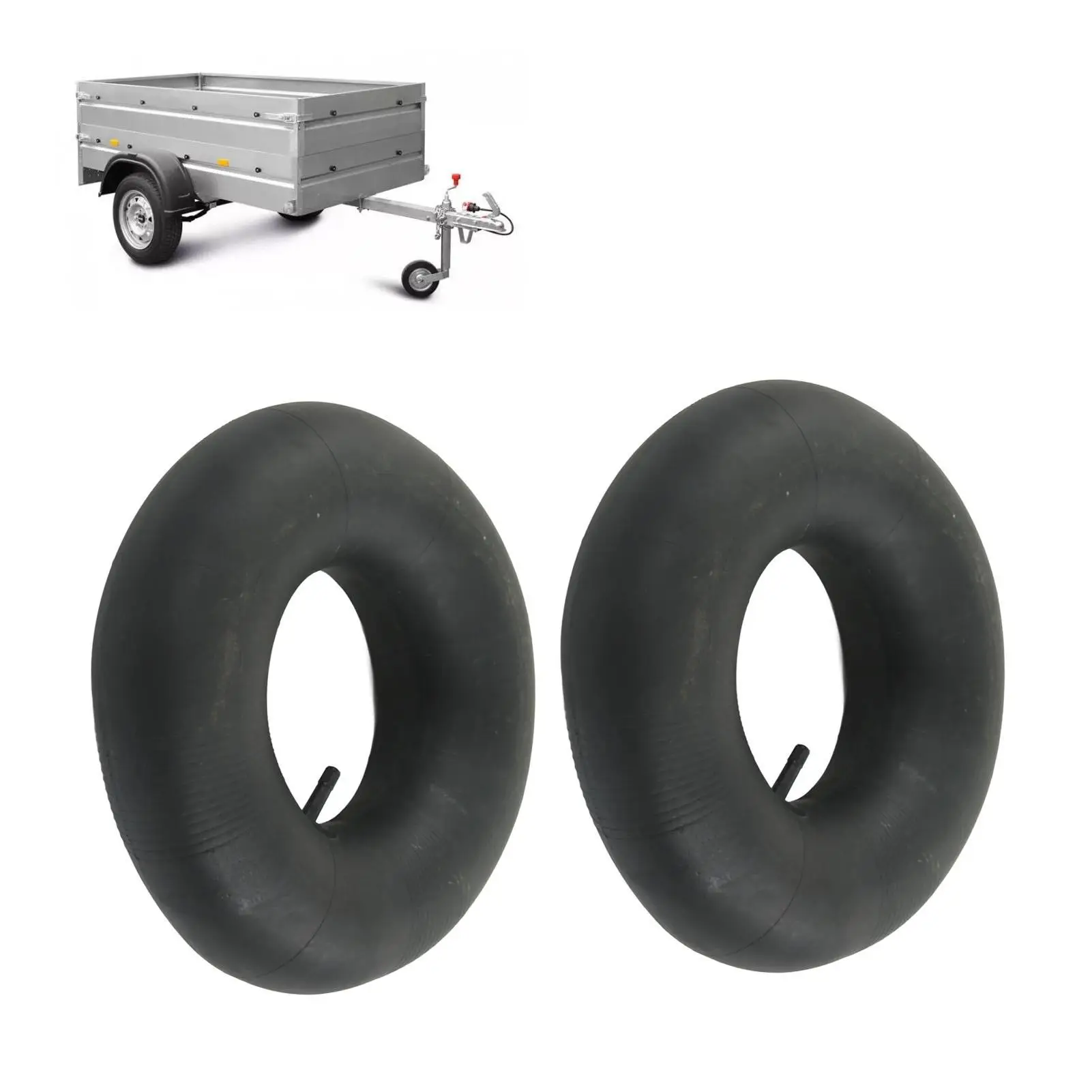 145/70-6 Tire Inner Tube ATV Inner Tube Front Rear for 9 cc Go Karts Hand Trucks Lawn Mowers