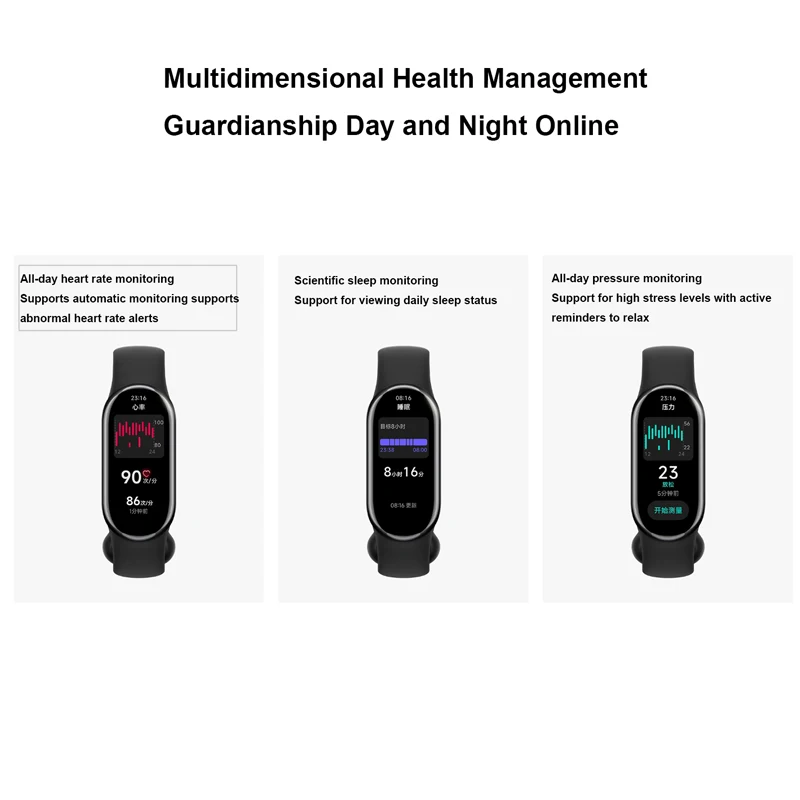 Xiaomi-mi Band Nfc Pulseiras Inteligentes Display Amoled 1.62 Monitoramento da Freqüência Cardíaca Oxigênio no Sangue Bateria 190mah 150 Mais Modos Esportivos - Image 2