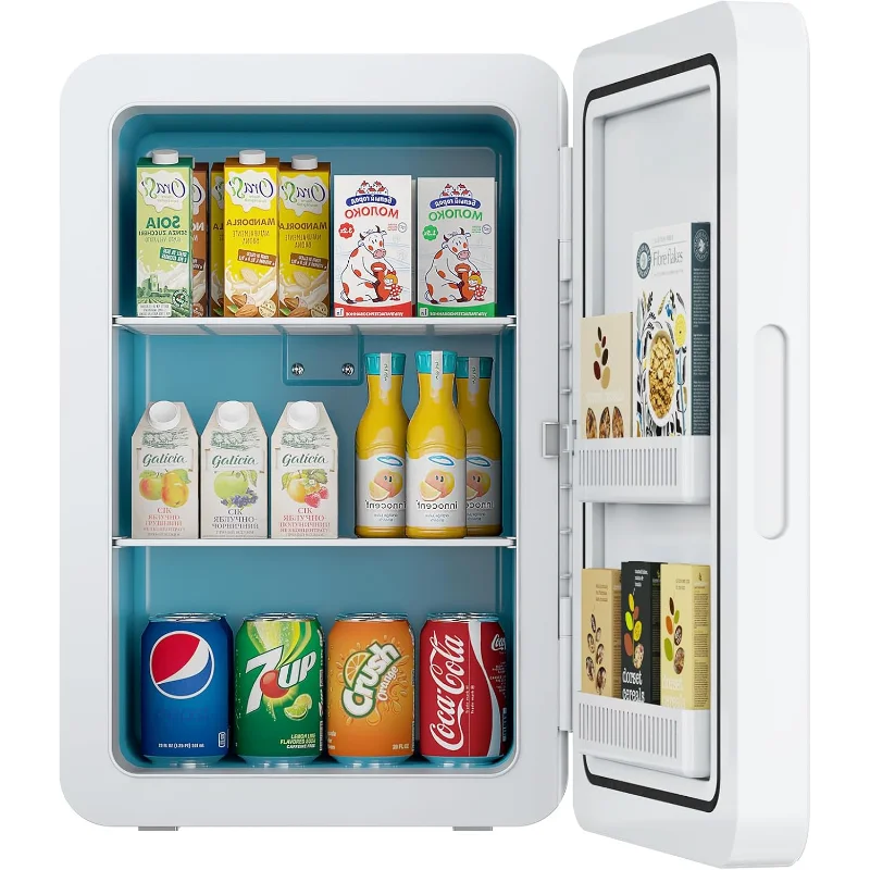 Compact Portable Mini Fridge for Drinks and Skincare