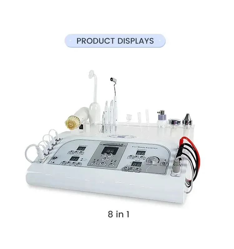 10-in-1 Advanced Facial Machine with Diamond Microdermabrasion & Ultrasonic Skin Scrubber 10 <h2 data-section-id="36yc70" data-start="4616" data-end="4675">Next-Level Skin Treatment System for High-End Clinics</h2> <p data-start="4677" data-end="4929">The <strong data-start="4681" data-end="4716">10-in-1 Advanced Facial Machine</strong> builds upon the standard multifunction platform by integrating <strong data-start="4780" data-end="4809">diamond microdermabrasion</strong> and <strong data-start="4814" data-end="4853">ultrasonic skin scrubber technology</strong>, delivering a <strong data-start="4868" data-end="4928">more intensive exfoliation and deep-cleansing experience</strong>.</p> <p data-start="4931" data-end="5042">This upgraded system is designed for clinics aiming to provide <strong data-start="4994" data-end="5041">premium, results-driven skincare treatments</strong>.</p> 10-in-1 Advanced Facial Machine with Diamond Microdermabrasion & Ultrasonic Skin Scrubber