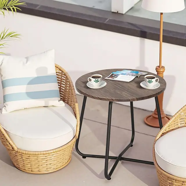 Outdoor Metal Side Table 5