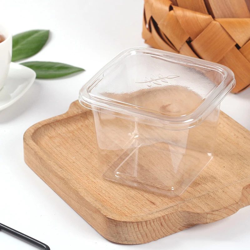 10/25/50 Pcs Transparent Cake Boxes, Disposable Plastic Tiramisu Dessert Cups, Bowls, C... - SKU TCB01937 - UGI Packaging