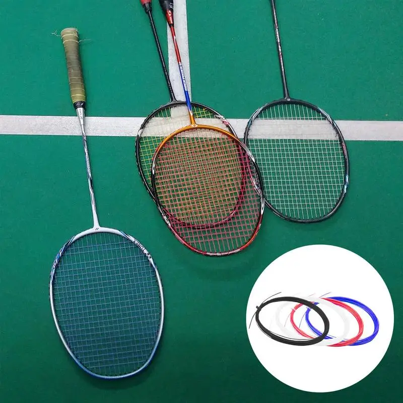 

Badminton Racket String Durable High Elastic Racket Line Badminton Wire Replacement Good Wear Resistance String For Gym Sport